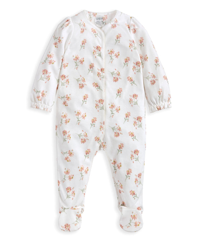 Mamas & Papas All-in-Ones & Bodysuits Watercolour Daisy Sleepsuit