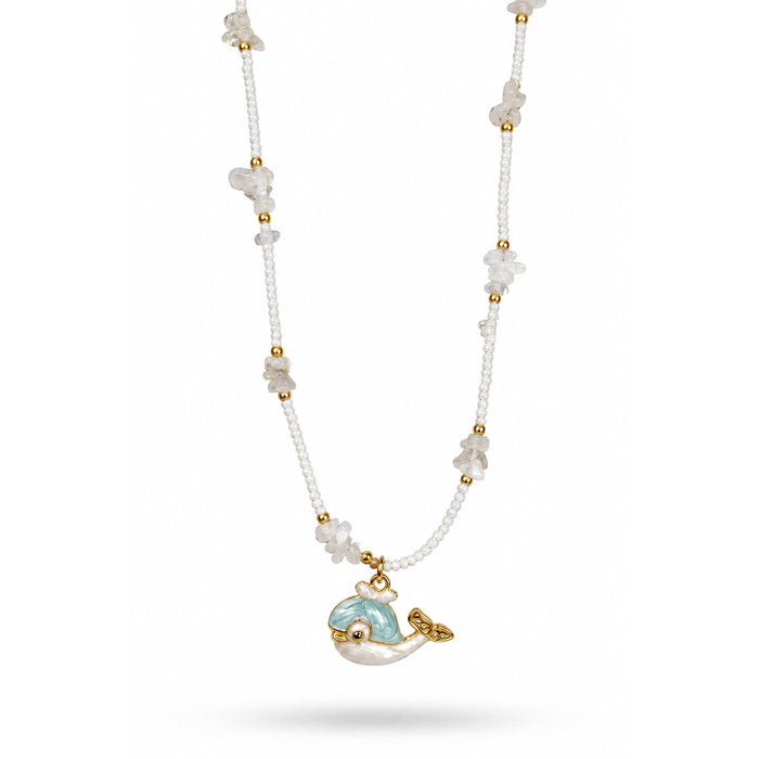 Whale Song Micro Pearl Necklace