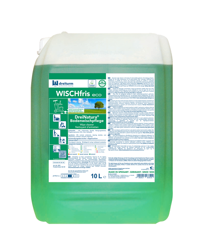 WISCHfris eco DreiNatura® Bodenwischpflege