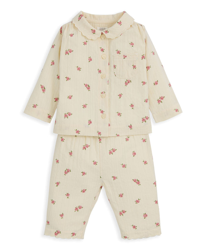 Mamas & Papas Pyjamas & Nightwear Woven Rose Pyjamas